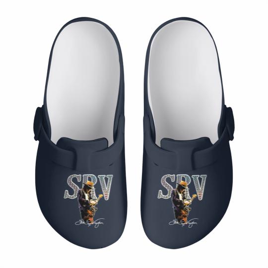 Discover Stevie Ray Vaughan legends never die Essential Slip On Clogs