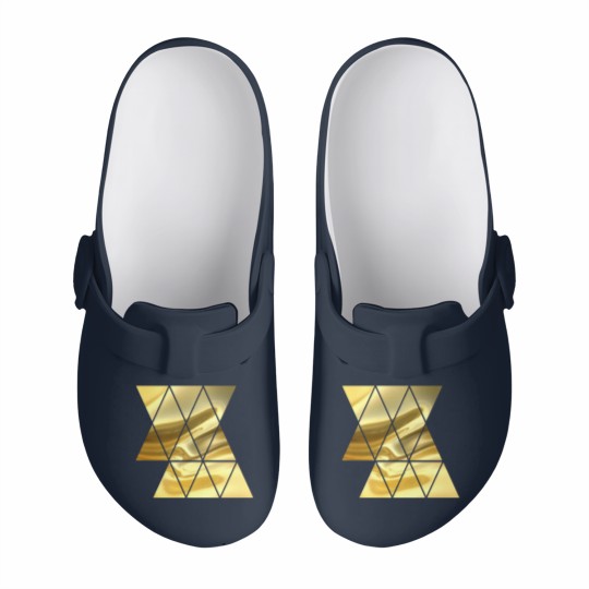 Discover Golden Triangle Slip On Clogs