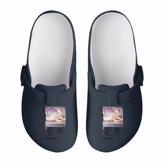 Discover Pink Missundaztood Album Slip On Clogs