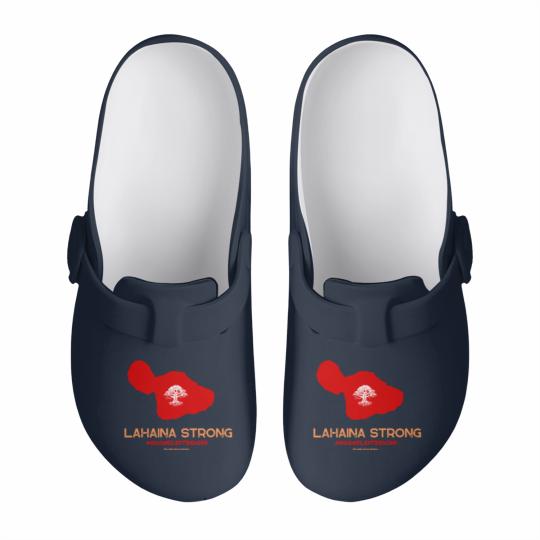 Discover Lahaina Strong Logo  Lahaina Strong Logo Slip On Clogs