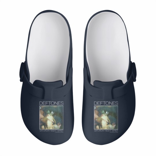 Discover Deftone Saturday Night Wrist The new Album Slip On Clogs, 90s Deftone Slip On Clogs