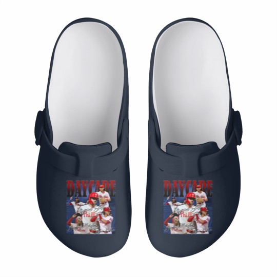 Discover Vintage 90s Daycare Baseball Slip On Clogs , Bryson Stott Alec Bohm Brandon Marsh