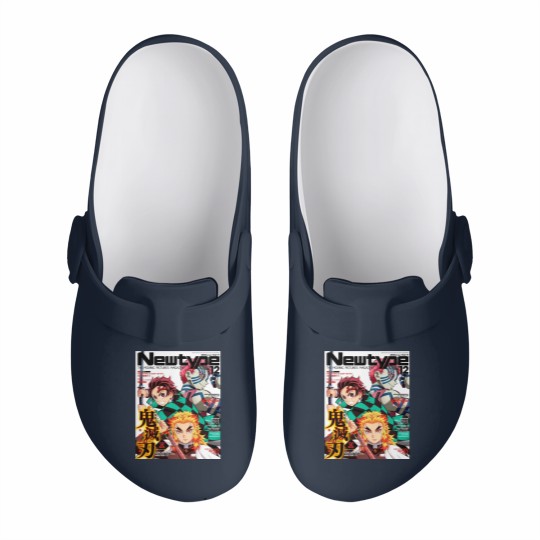 Discover Newtype Kimetsu Magazine Slip On Clogs