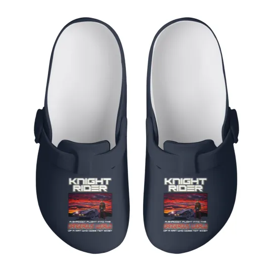 Discover Knight Rider Slip On Clogs