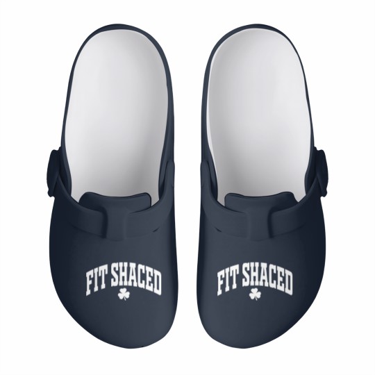 Discover Fit Shaced Slip On Clogs - Funny St. Patrick's Slip On Clogs - Funny Women Slip On Clogs - Funny Drinking Slip On Clogs