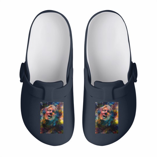 Discover Roger Waters Roger W Art Slip On Clogs