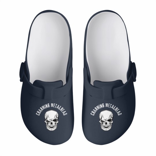 Discover Charming Metalhead Slip On Clogs