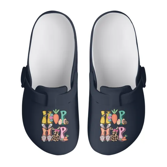 Discover Hip Hop Easter Easter Bunny Slip On Clogs, Easter