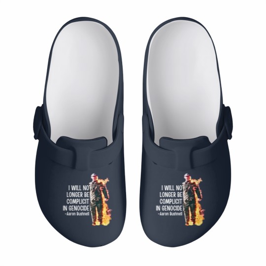 Discover Aaron Bushnell, Us airman - Aaron Bushnell Slip On Clogs
