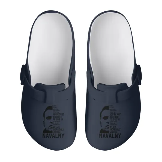 Discover Alexei Navalny Slip On Clogs, RIP Alexei Navalny 1976-2024 Slip On Clogs