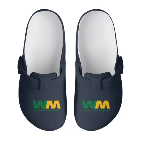 Discover WASTE MANAGEMENT LOGO Slip On Clogs