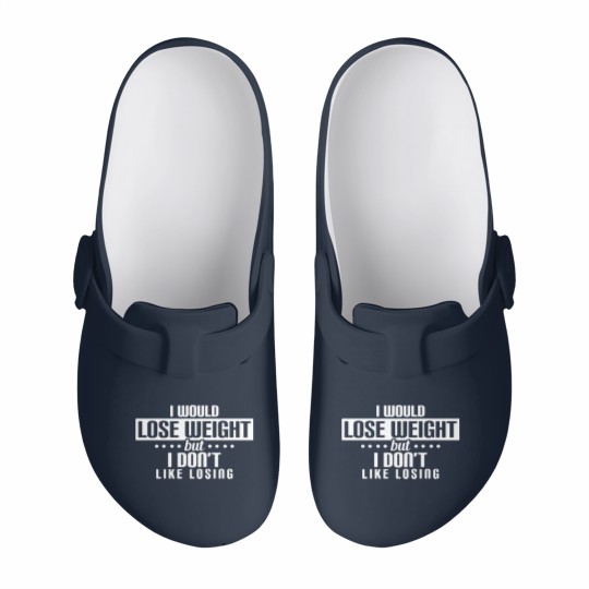 Discover I Would Lose But I Don'T Like Losing Funny Workout Slip On Clogs