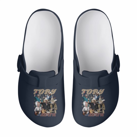 Discover Toby Keith Vintage Slip On Clogs, Toby Keith Country Music Slip On Clogs, Memorial Toby Retro