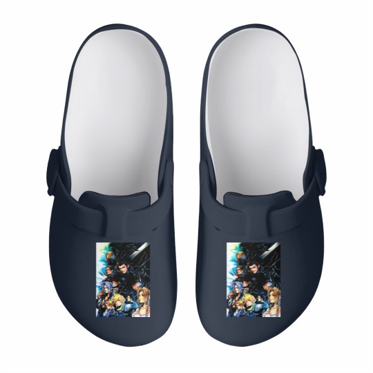 Discover Final Fantasy VII Crisis Core Slip On Clogs