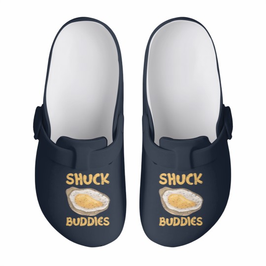 Discover Shuck Buddies Seafood Lover Seas Mollusc Animal Oyster 21 Slip On Clogs