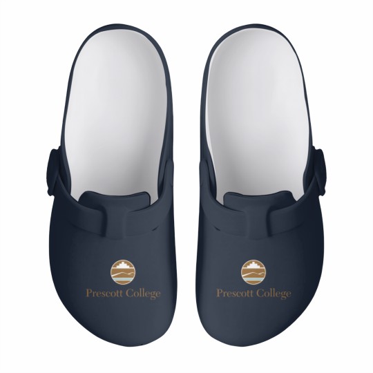 Discover Prescott College Design Logo 1 Slip On Clogs