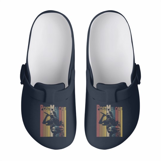 Discover Post Malone Rap Twelve Carat Tour Slip On Clogs, Post Malone Slip On Clogs, Post Malone Merch