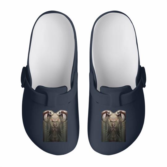 Discover Tool Slip On Clogs - Metal Music Slip On Clogs - Fear Inoculum