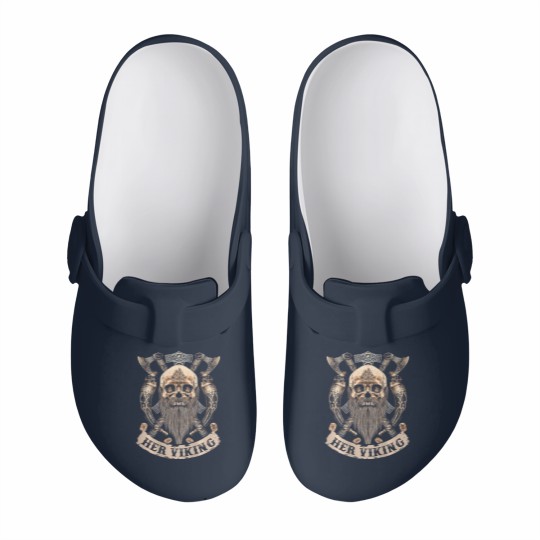 Discover her viking his shieldmaiden couple t Slip On Clogs