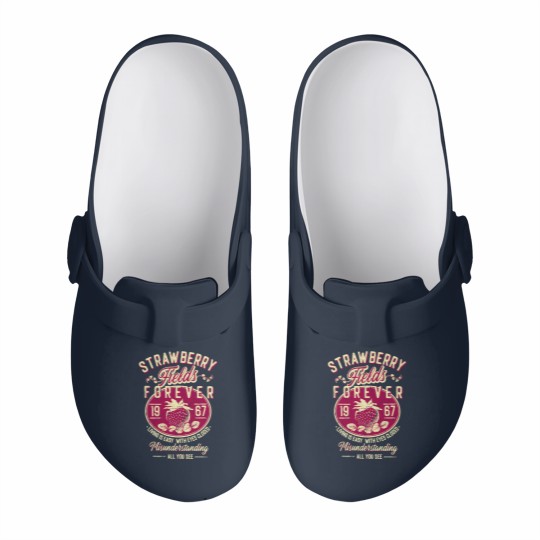 Discover Strawberry Fields Forever Slip On Clogs