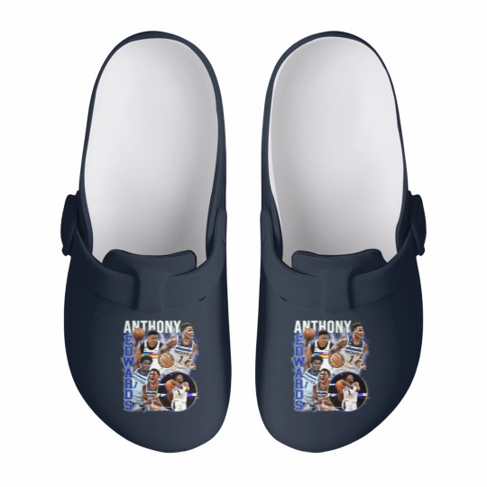 Discover Anthony Edwards Graphic Slip On Clogs, Basketball Slip On Clogs
