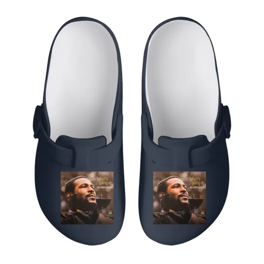 Discover Marvin Gaye - What's Going On Slip On Clogs