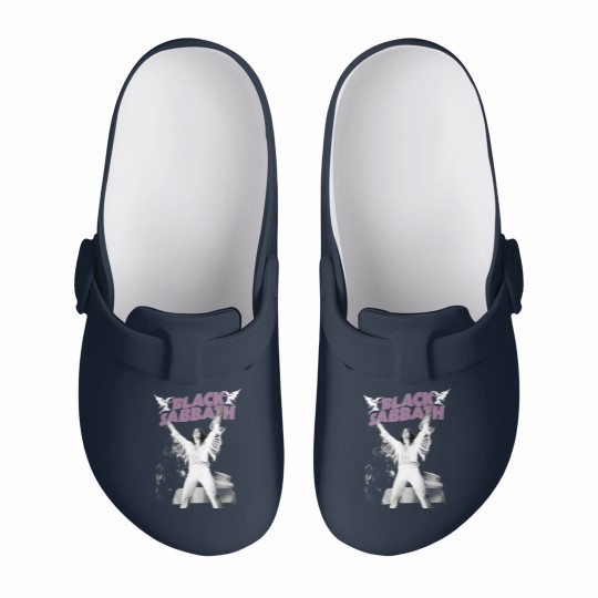 Discover Black sabbath , Vintage Black Sabbath Slip On Clogs, Country music Black sabbath concert