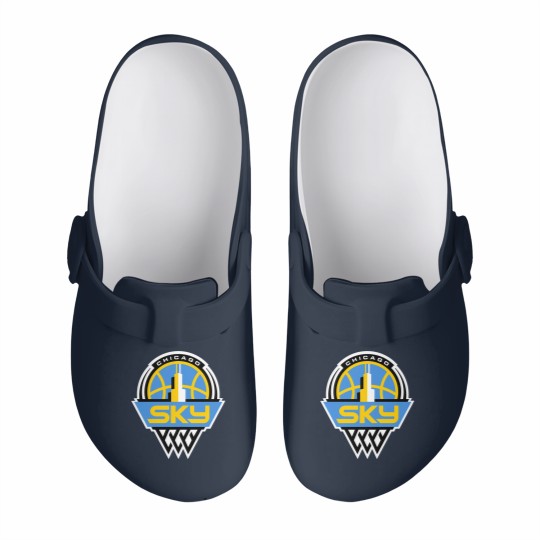 Discover My love Chicago Skies Basketball Slip On Clogs