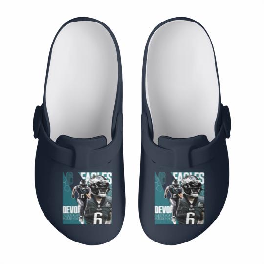 Discover DeVonta Smith Football DesignEagles Slip On Clogs
