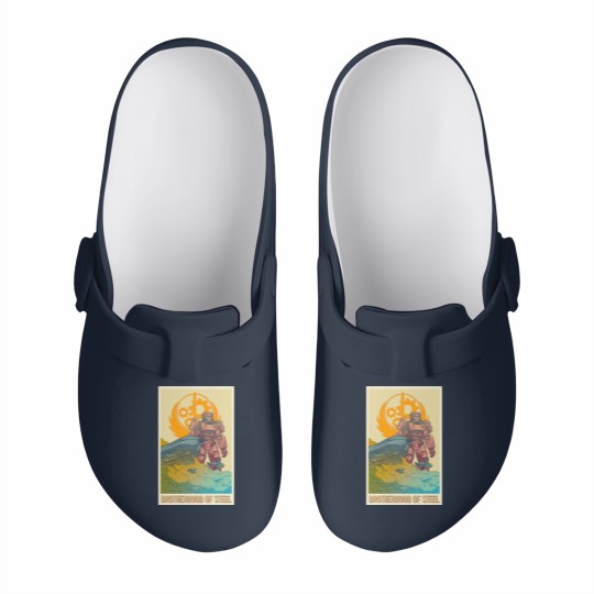 Discover Brotherhood of Steel Slip On Clogs