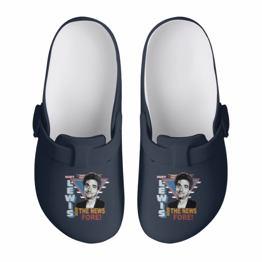 Discover Vintage 1986 Huey Lewis and the News Pop Rock Slip On Clogs