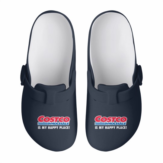 Discover Costco Is My Happy Place Slip On Clogs