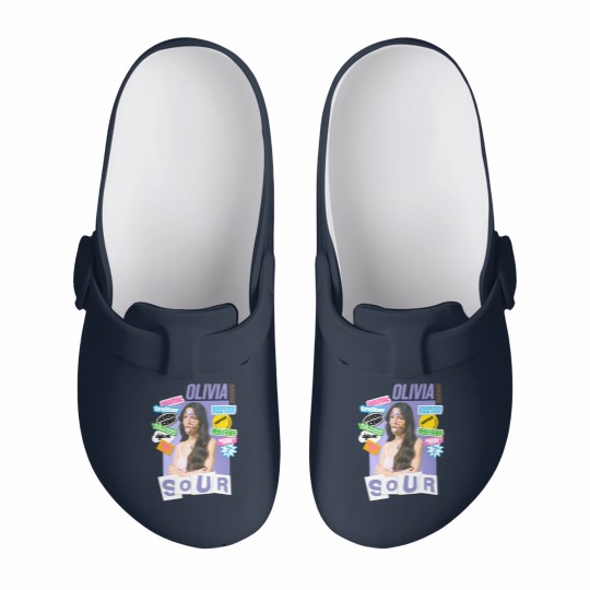 Discover Vintage Olivia Rodrigo Slip On Clogs, Olivia Rodrigo Sour Tour Music Slip On Clogs