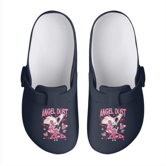 Discover Hazbin Hotel Angel Dust And Fat Nugget Cute Slip On Clogs