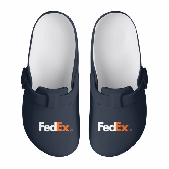 Discover FedEx Ground Delivery Logo Slip On Clogs