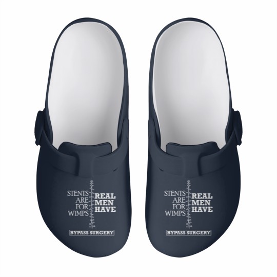 Discover Real Men Have Bypass Surgery Open Heart Surgery Slip On Clogs