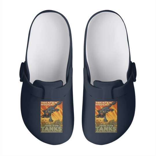 Discover WW1 Propaganda - US Military Vintage Slip On Clogs