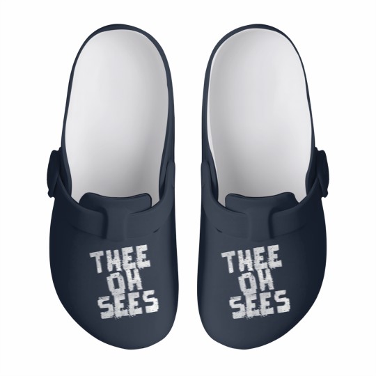 Discover Thee Oh Sees  Merch  Thee Oh Sees  Merch Slip On Clogs