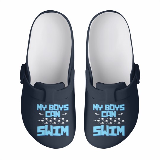 Discover Pregnancy for Man Slip On Clogs