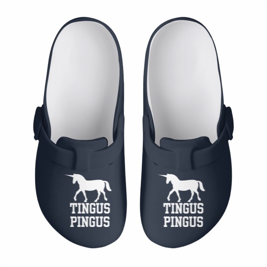 Discover Boston Basketball Fan Tingus Pingus Unicorn Slip On Clogs