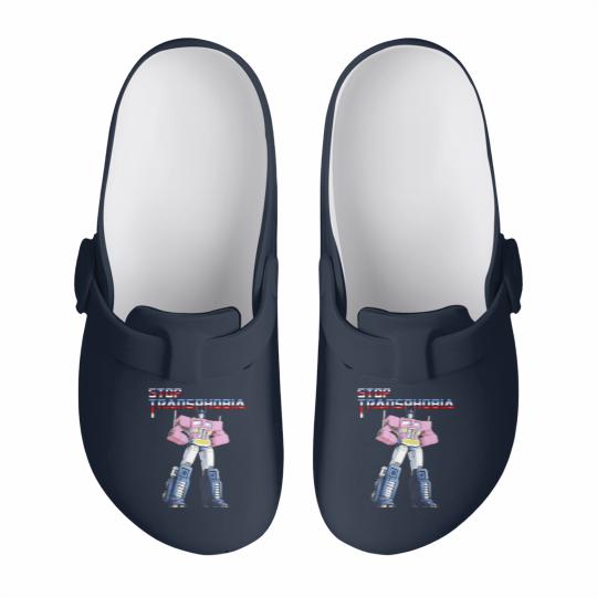 Discover Stop Transphobia Slip On Clogs, Stop Transphobia Slip On Clogs