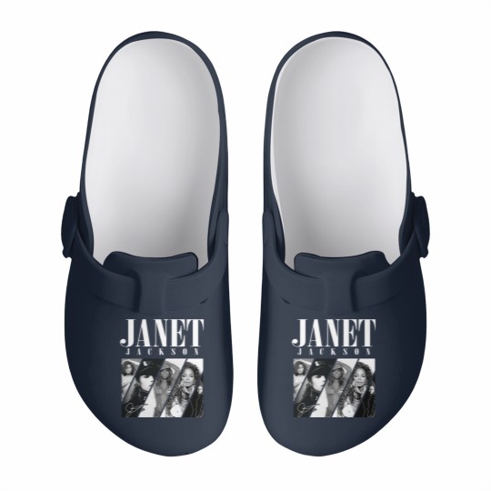 Discover Janet Jackson Signature Slip On Clogs, 90s Vintage Janet Jackson Slip On Clogs