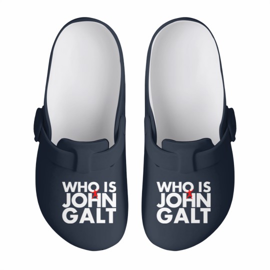 Discover Who is John Galt Slip On Clogs
