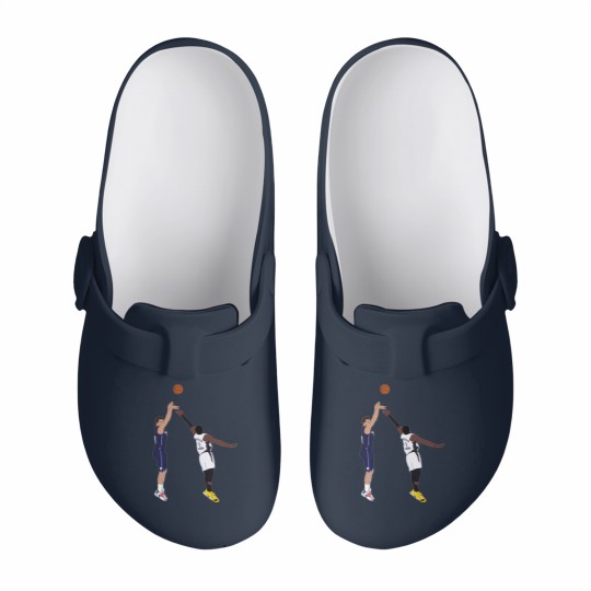 Discover Luka Doncic Game Winner Over the Slip On Clogs