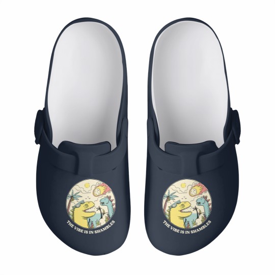 Discover the vibe is in shambles Slip On Clogs