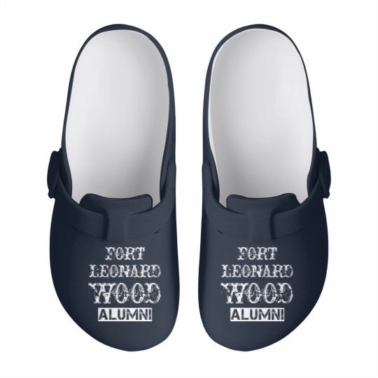 Discover Fort Leonard wood alumni Slip On Clogs