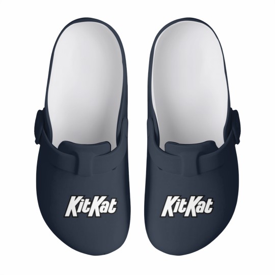 Discover Kit Kat Chocolate Candy Food Cool Worn Funny Slip On Clogs
