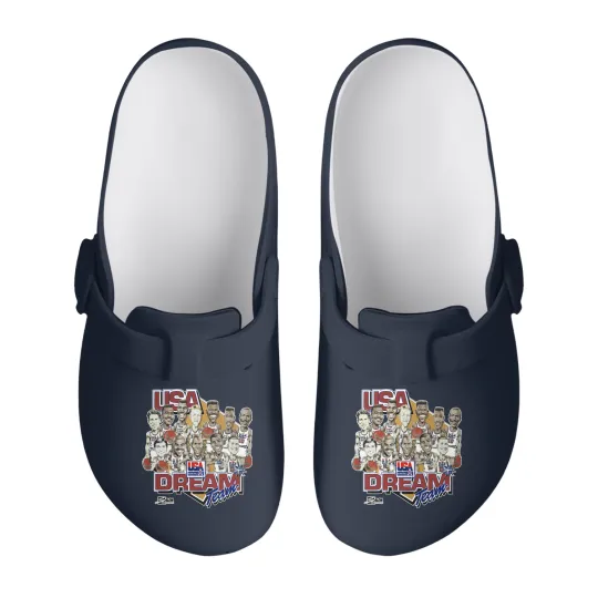 Discover The Dream Team 92 Slip On Clogs