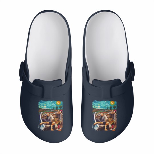 Discover Vincent-Van-Gogh-Frida-Salvador-Dali-Banksy-car    .png Slip On Clogs