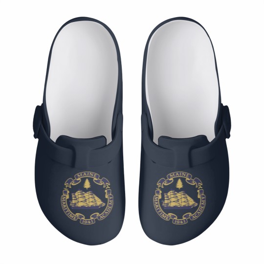 Discover Maine Maritime Academy Slip On Clogs